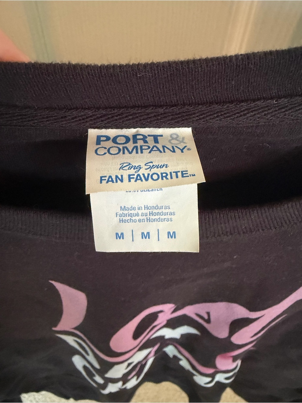 "Last Day of Chemo" Breast Cancer - Black Sweatshirt with Pink Ribbon - Picture 3 of 4
